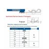Stainless Steel B-type Cotter Pin and R-type Lock Pin Hair Clips, 1-6mm, Wave and Galvanized Variants