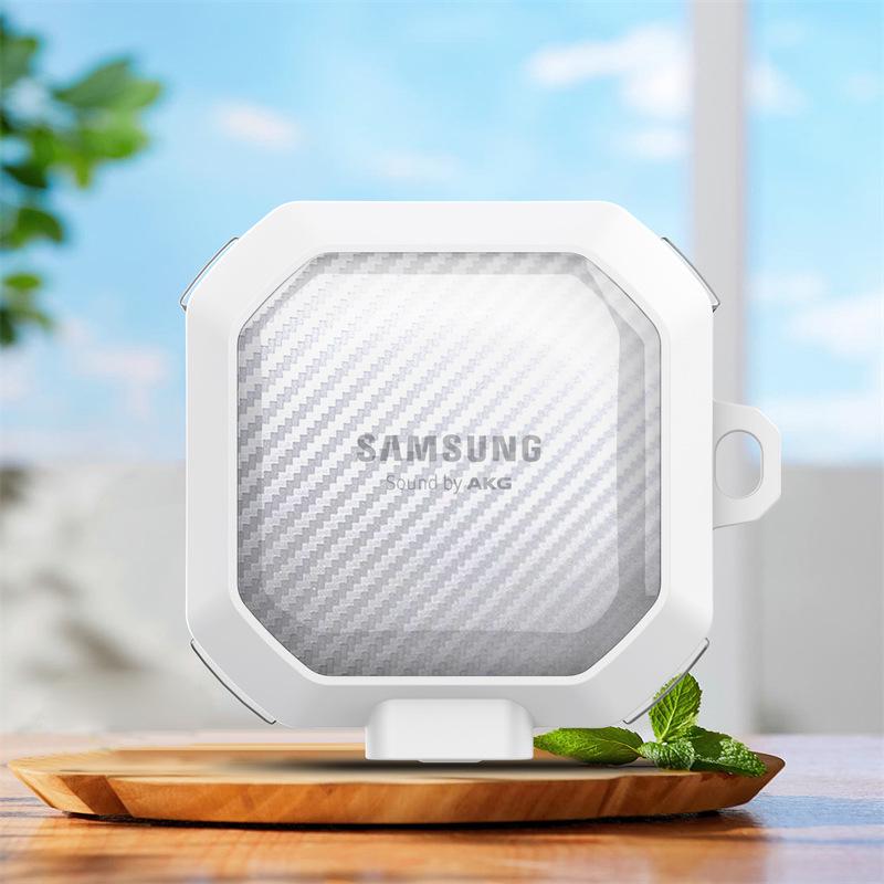 Защитный чехол Samsung BudsCore Buds2 Pro Прозрачный Углеродное волокно