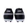 Puma King Match King Round Toe Lace-Up MG (Rubber Short Studs) Artificial Grass Fabric Football Shoes Men Football Shoes Black 107572-01