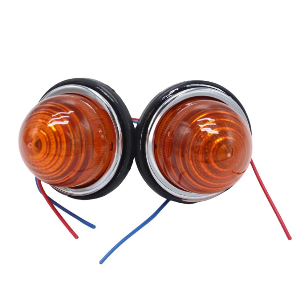 2 шт. Передние/Задние Янтарные Указатели Поворота Фонари Для Land Rover Classic Mini Lucas L594