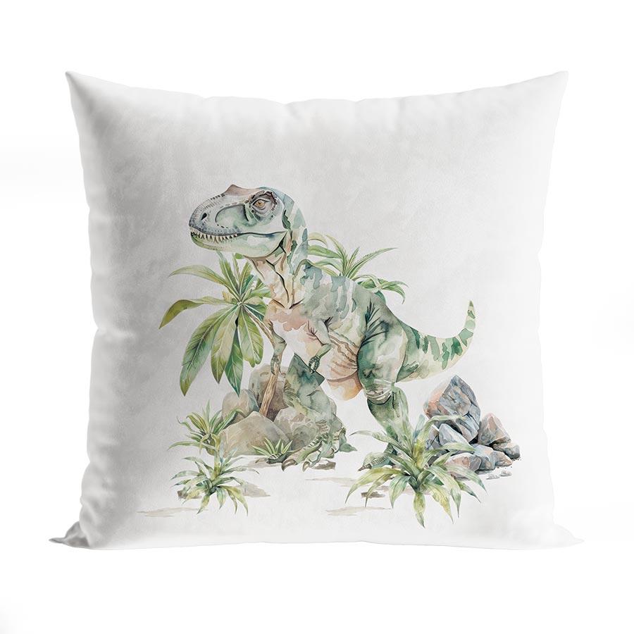 Dinozaury Velvet - Poszewka Dekoracyjna - 40X40 Cm