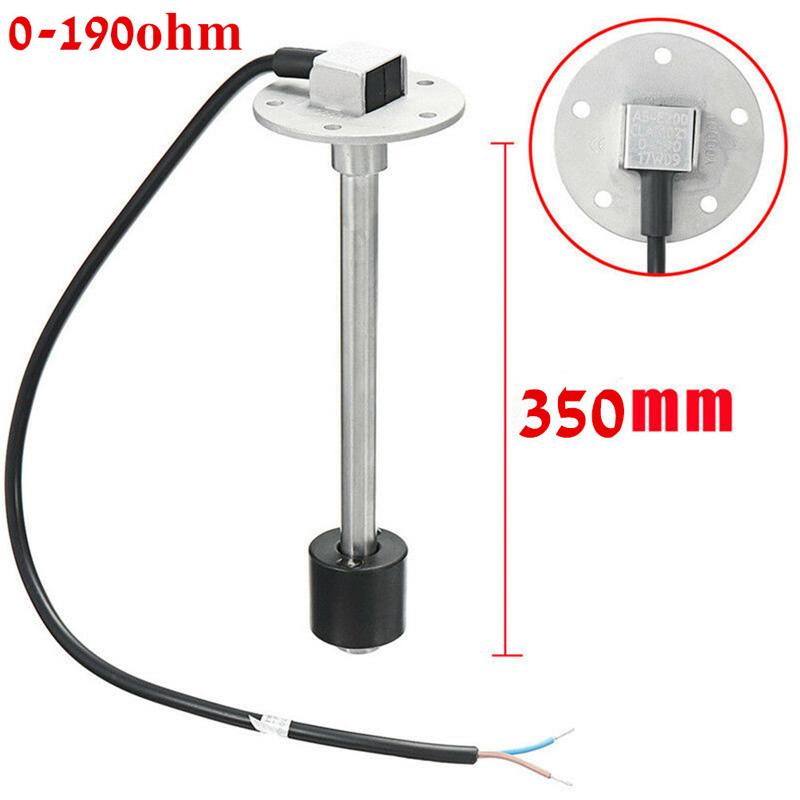 100 150 200 250 300 350 450mm Fuel Level Sensors Sending Unit 0-190ohm 240-33ohm Water Level Gauges Senders & Screw for Car Boat