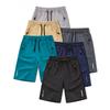 Boys Summer Elastic Ice Silk Shorts Lightweight Sports Casual Polyester Shorts Multi-Color Big Kids Athletic Wear Quick-Dry