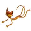Cat Wine Holder Innovative Modern Style Decorative Metal Cat Shaped Wine Bottle Rack for Home