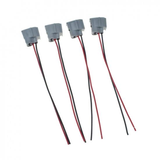 Fuel Injector Wire Connector 4PCS For TOYOTA Camry Corolla Highlander RAV4 Prius