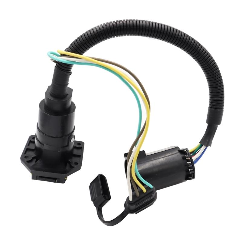 Professional Multi-Tow 4-Way to 7-Way e & 4-Way Flat Female Trailer Towing Connector Suitable for s & Campers