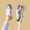 New Sports Shoes Trendy Fashion Mesh Breathable Soft Sole Casual Shoes Flying Woven Fashion Women's Shoes Running Shoes