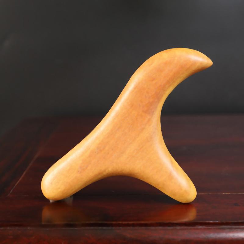 1PCS Neck Foot Sandalwood Trigger Point Massage Gua Sha Tools Home Gym Professional Therapy Massage Tool For Back Leg Hand Face