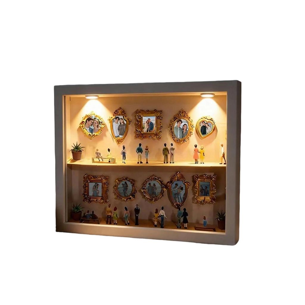 Museum Silhouette Shadow Box Frame Decorative Display