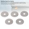 Набор из 500 плоских шайб 4x15x0,5 мм из нержавеющей стали, высокопрочные плоские шайбы для винтов M3, болтов