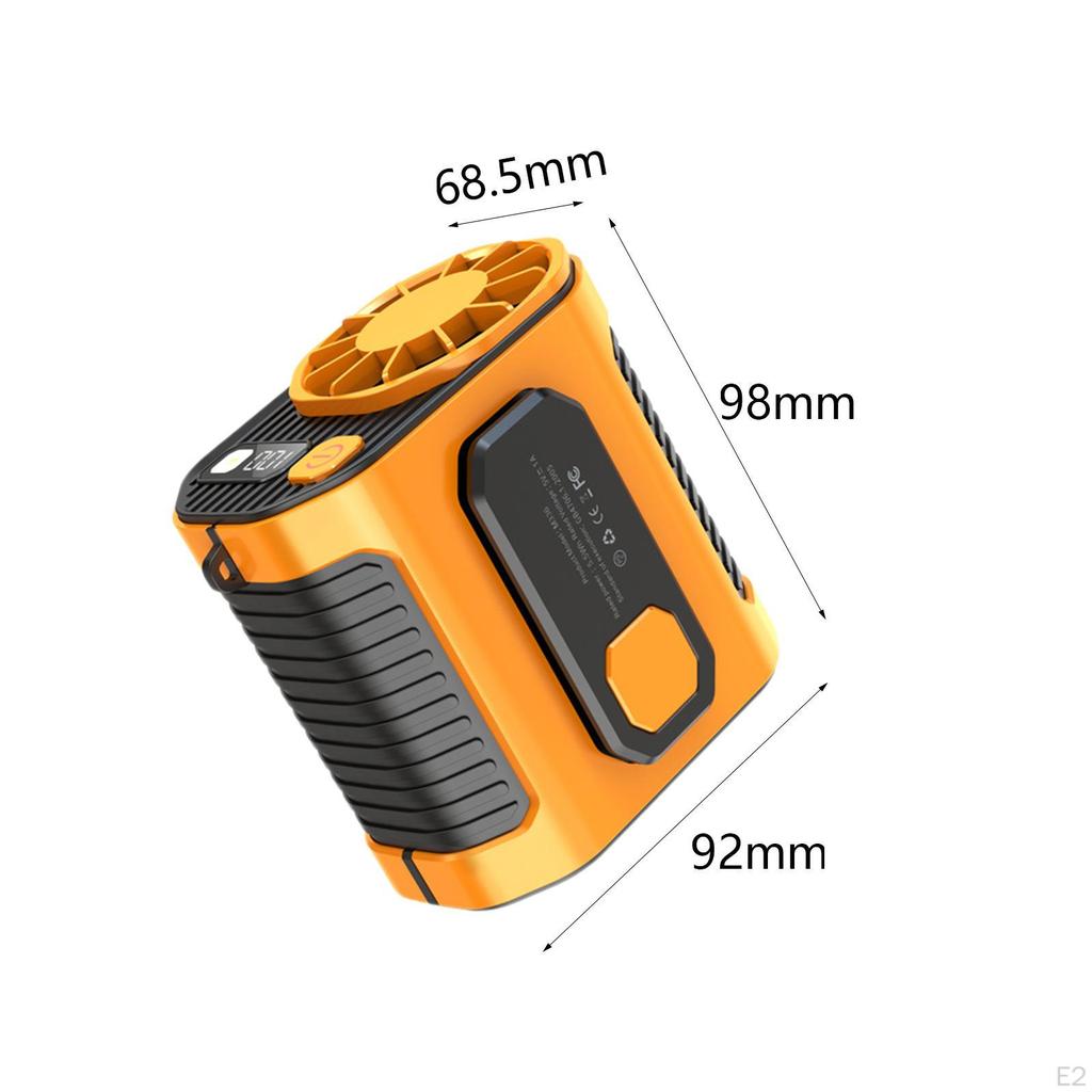 Compact Cooling Fan Hands- Portable for Hiking Outdoor Activities