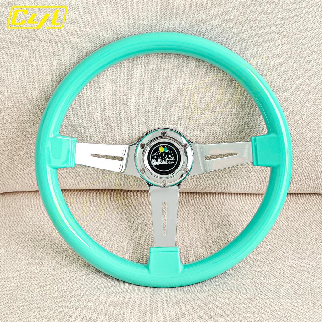 CYL Jdm Car Parts Universal ABS Steering Wheel 14inch 350mm Deep Dish Racing Drifting Steering Wheel