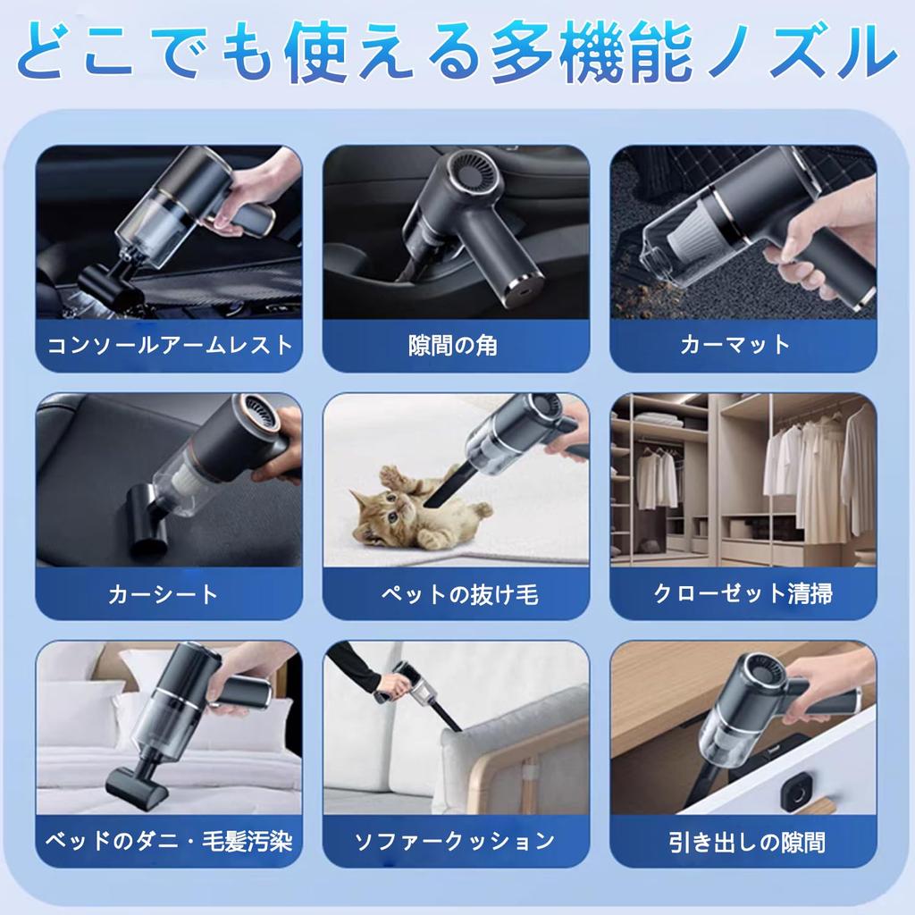 () Handy , Car Vacuum , 25,000 PA Type-C , Multi-functional Mini Vacuum