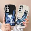 Мягкий чехол для телефона для Samsung Galaxy S24 S20 FE S22 Ultra A26 S21 A25 S25 S23 Plus A35 A54 A24 A34 A55 A36 Горы Вода