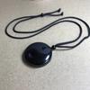 Daily Wear Tai Chi Pendant Stone Obsidian Necklace Fashion Yin Yang Necklace  Holiday Gift