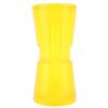 Trailer Roller 190x85x16mm   7.48x3.35x0.63in Yellow PVC Boat Bow Roller for Yacht Rubber Boat Inflatable Boat