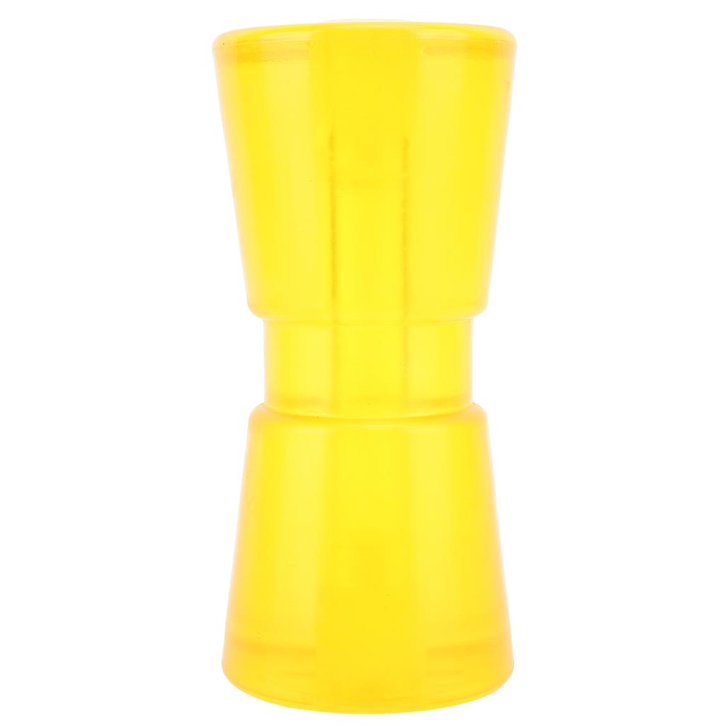 Trailer Roller 190x85x16mm   7.48x3.35x0.63in Yellow PVC Boat Bow Roller for Yacht Rubber Boat Inflatable Boat