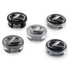 4Pcs 60MM Car Tire Wheel Hub Center Cover Badge Decoration Set With For Lexus RX300 IS200 IS250 ES350 Ct200h UX250h NX300h RX350