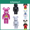 Bearbrick 400% Коллекционная фигурка из ПВХ Сорвиголовы Микки Медведь Строительный блок Модная игрушка