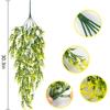 Artificial Ivy Flower Vine Garland Lavender Wall Hanging Home Garden Trailing Basket Plants