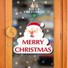 Christmas Door Hanging Claus Festive Sign Vibrant Color Santa Pattern Holiday Decoration Easy To Hang