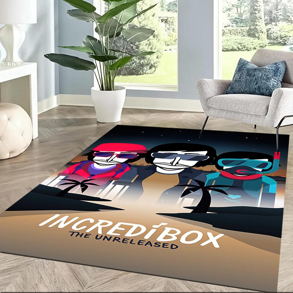 Incredibox Floor Rug Office Rug Perfect for Living Rooms Decorate room Game Room Bedrooms Antislip Carpet Decorate Offices Wedding Party Gift