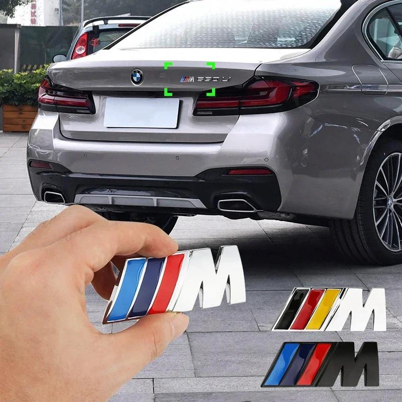 1 шт. 3D Значок Багажника Автомобиля Задний Эмблема 3D Наклейки Для M Bmw X1 X3 X5 X6 E30 E90 M3 E84 E83 F25 E83 F25 E91 E60 F15 F16 E70 F30 Автомобильные Товары