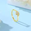 Original 925 Silver Rings For Women Crown Love Heart Sun Moon Engagement Wedding Rose Gold Pave CZ Ring Luxury Jewelry