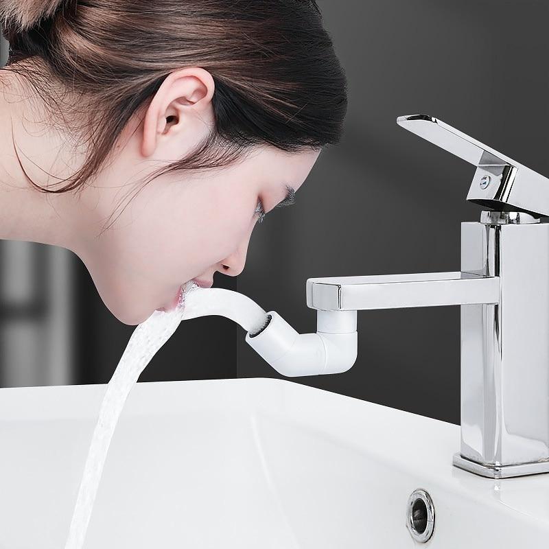 Creative Faucet Extender Kitchen Faucet Rotatable Extender Sprayer Universal Connector Adapter Kitchen Tap Bathroom Faucet