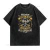 Unisexs Funny Shirt Vintage Made In 1969 A Star Was Born T Black Xl Vintage Washed Versatile Slightly Soft Graphic Unisex