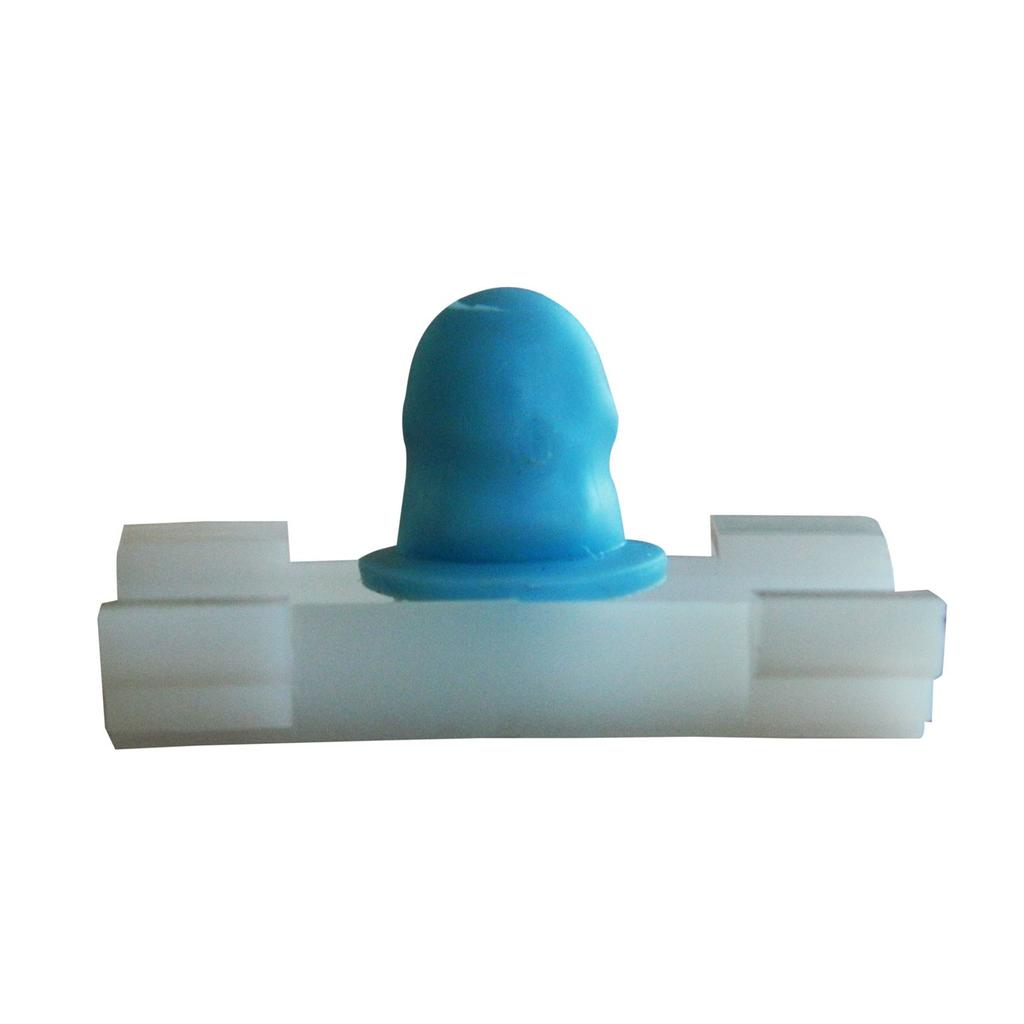 10 Pieces Moulding Clip With Blue Rubber Boot for BMW: 51138166675 Opel:172017 Fiat:71717421
