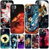 Demon Slayer Case for Xiaomi Redmi Note 9S 9 8 10 11 Pro 9C 9A 7 8T 7A 8A 10S 11T 11E 9T Black Soft Silicone Phone Cover Shell