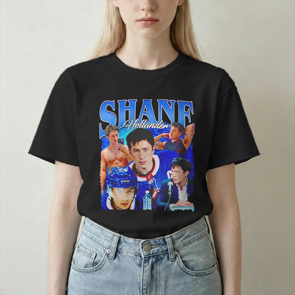 Casual Shane Hollander TShirts Unisex Unisex O Neck Pure Cotton T Shirts Heated Rivalry Short Sleeve Tees Graphic Printed Tops