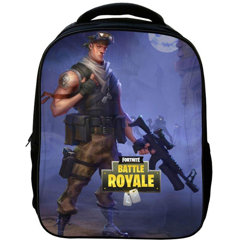 3D Рюкзак с принтом игры Fortnite Книжный рюкзак Школьный для ноутбука Дорожная сумка Девочка Мальчик
