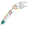 4-In-1 Cartoon Ballpoint Pen Cute Big Mouth Gel Pen With Multi-Color Ink