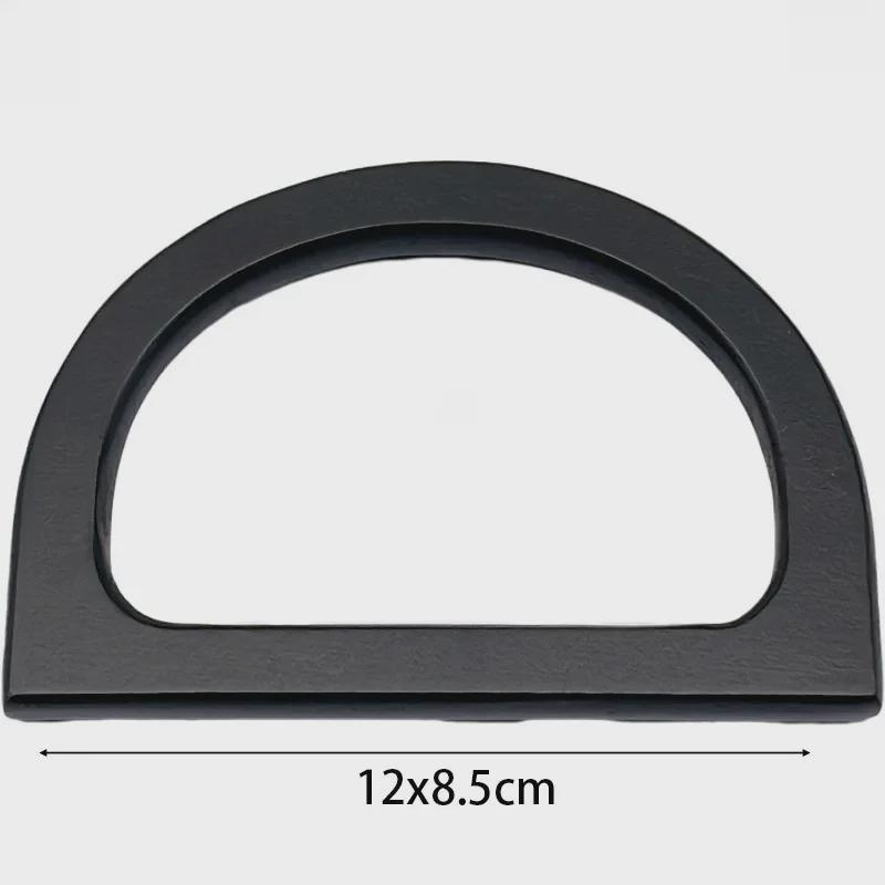 «Подарочная коробка ручной работы из дерева и бамбука с круглой D-образной ручкой»