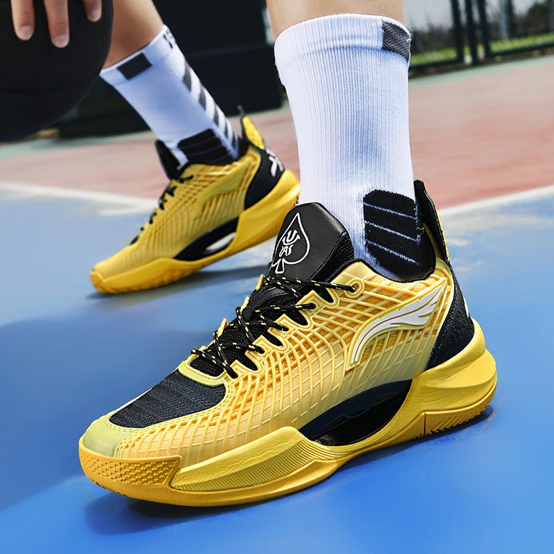 Children's Basketball Shoes Luminous Teen Men's 6 Sneakers 7 Middle and Older Children's 8 Boys 9 Running Shoes 10 Students Summer 15 Years Old