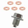 Magnetic Magnetic Oil Drain Plug M12 M14 M16 M18 M20 Oil Drain Sump Nut  Automobile Accessories
