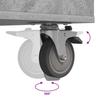 Golf Cabinet with Wheels Universal Concrete Grey 90 x 45 x 98 cm