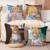 Anime K-Kirisaki-Chitoge Pillow Gift Home Office Decoration Bedroom Sofa Car Cushion Cover Case 45x45