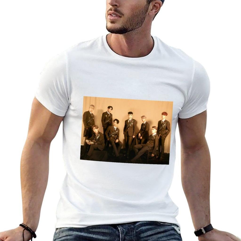 ATEEZ WONDERLAND T-Shirt Large Size Basic Casual T-Shirt