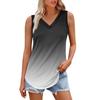 Women's Girl V Neck Tank Top Printing Casual  Top Tank Tops For Women Loose Fit Sleeveless Tops Flowy