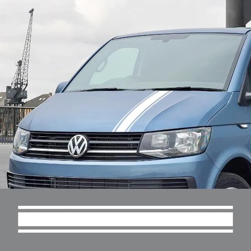 Для Volkswagen VW Transporter T6 T5 Caravelle Multivan Наклейки на капот автомобиля Кемпер Фургон Стайлинг капота Виниловые наклейки Автоаксессуары