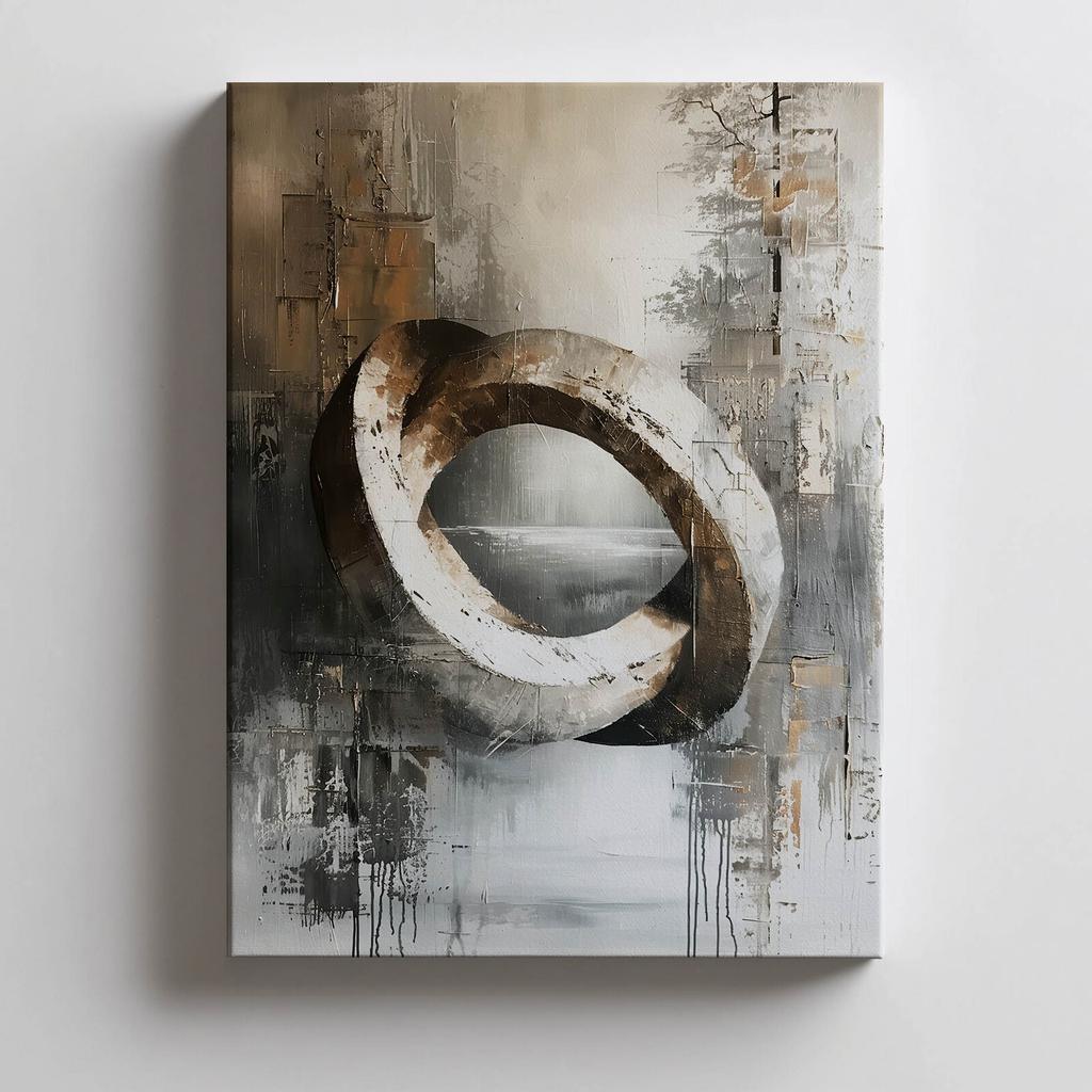 Pierścień Natury Pierścień Natury, 70X100 Cm, Rama Drewniana Ciemny Brąz, Papier Matowy 230 Gsm