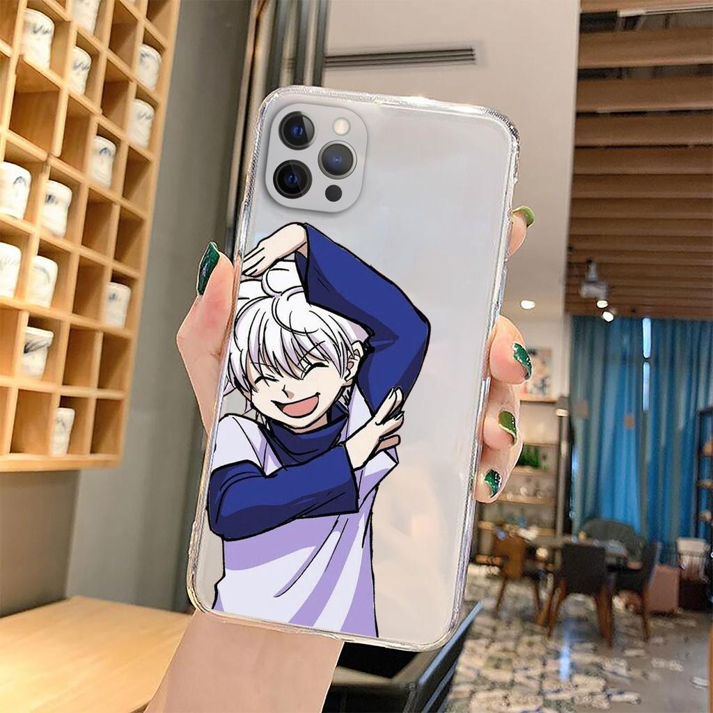 Милый прозрачный чехол для телефона Hunter X Hunter для iPhone 13 12 11 Pro XR X XS MAX SE20 7 8 Plus HXH, мягкий чехол с аниме
