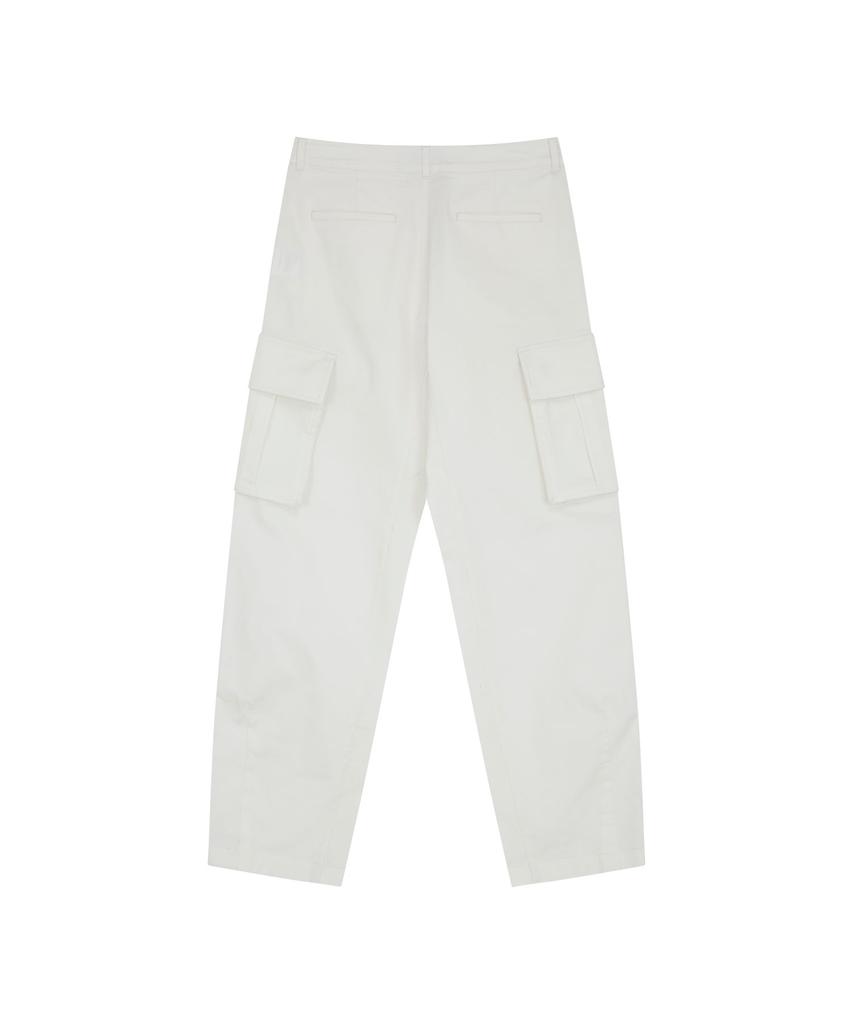 VIS A VIS New Cargo Pants (White)