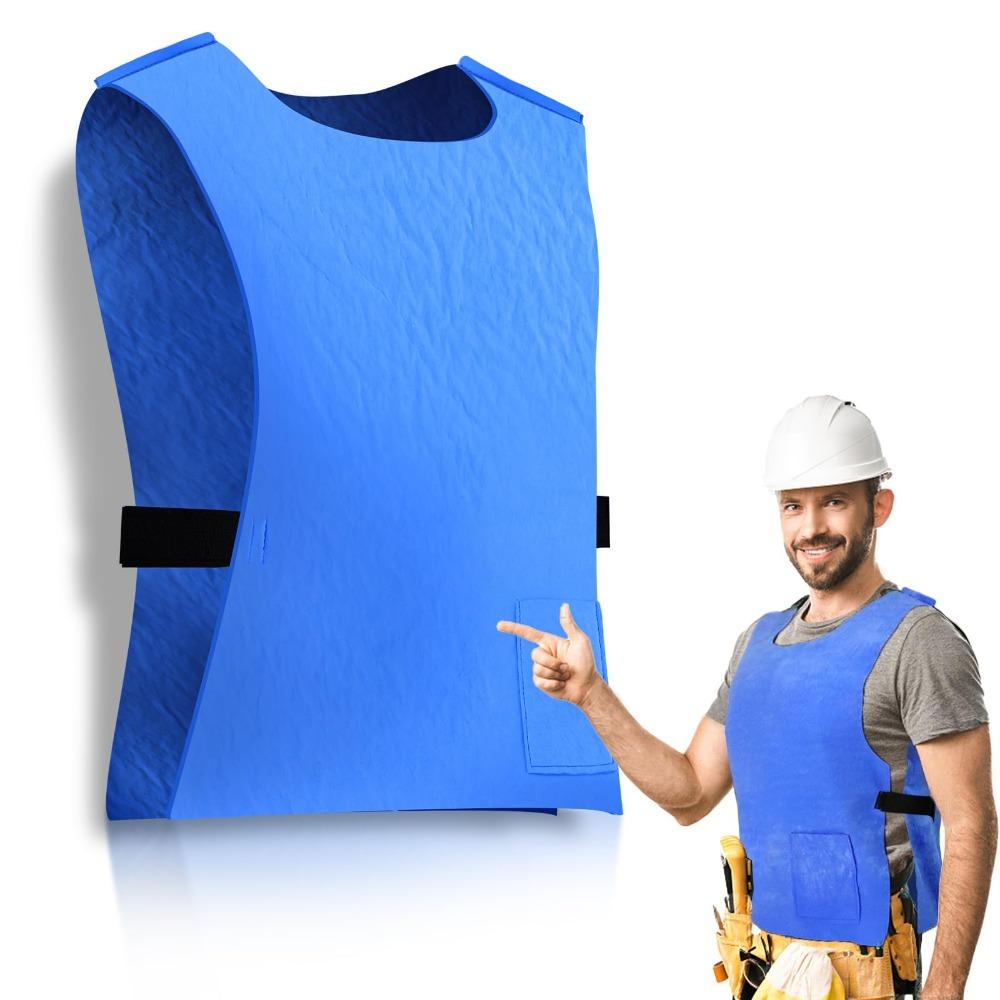 No Energy Needed Ice Vests Water-Activated Body Cooling Cover Eco-Friendly Cooling Vest Summer