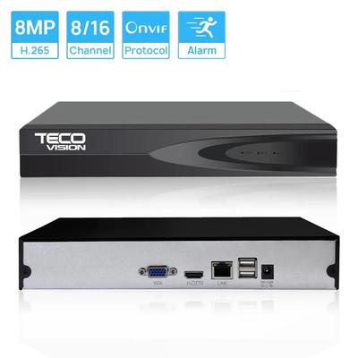 Сетевой видеорегистратор TECO VISION 16 каналов 4K 8Mpx NT116H-V3