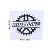 1 шт. Наклейки Bike Life для велосипеда, для рамы, верхней трубы, декоративная виниловая наклейка для шлема, для велосипеда, водонепроницаемые мотоциклетные аксессуары