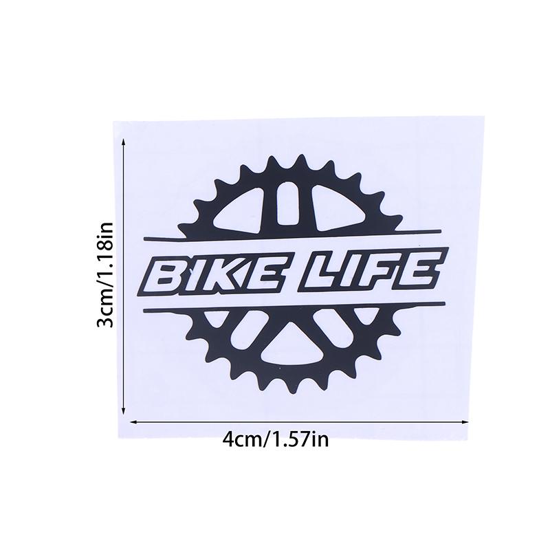 1 шт. Наклейки Bike Life для велосипеда, для рамы, верхней трубы, декоративная виниловая наклейка для шлема, для велосипеда, водонепроницаемые мотоциклетные аксессуары